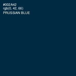 #002A42 - Blue Whale Color Image